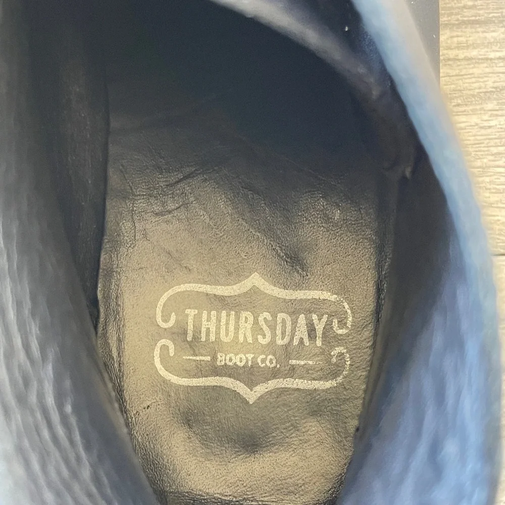 Thursday Boot Company Scout Boots Mens 11 Black Leather Chukka Lace Up‎ Shoes